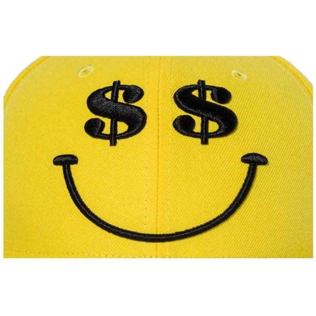 ニューエラ 5950キャップ スマイルコレクション ダラー サイバーイエロー ブラック New Era 59FIFTY Cap Smile Collection Dollar Yellow Black｜cio｜03