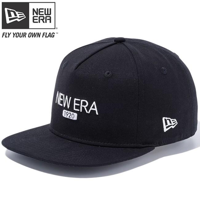 ニューエラ 5パネル スクエア バイザー キャップ ダック キャンバス NEW ERA 1920 ロゴ New Era 5-Panel Square Visor Cap Duck Canvas NEW ERA 1920 Logo｜cio