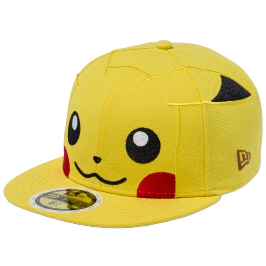 ポケモン ニューエラ 5950キッズ キャップ オールオーバー ビッグフェイス ピカチュウ サイバーイエロー Pokemon New Era 59fifty Kids Cap All Over Pikachu N ネット通販 C I O 通販 Yahoo ショッピング