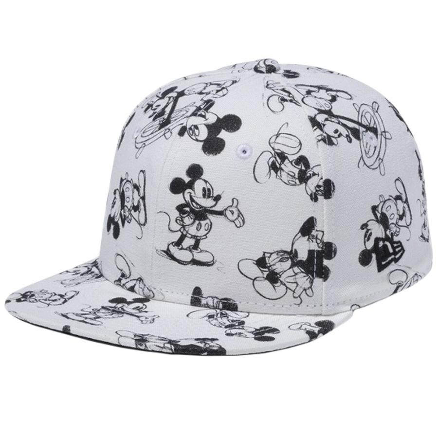 ディズニー ニューエラ 950チャイルド スナップバック キャップレトロ ミッキーマウス ウォッシュドアイボリーダック Disney New Era 950 Child Mickey Mouse N ネット通販 C I O 通販 Yahoo ショッピング