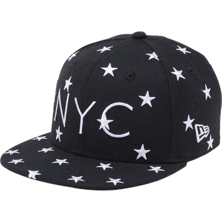 ニューエラ 950 スナップバック キッズ キャップ スターズ ニューヨークシティ NYC ブラック New Era 9FIFTY Snapback Kids Cap Stars New York City NYC Black｜cio