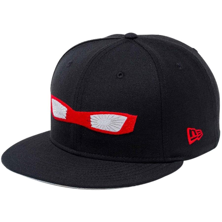 円谷プロダクション×ニューエラ 950 スナップバック キャップ アンダーバイザー ウルトラアイ ブラック Tsuburaya Pro×New Era 9FIFTY Under Visor Ultra Eye｜cio