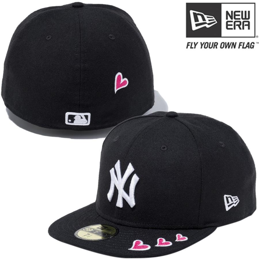 59FIFTY ニューエラ 5950キャップ ホワイトロゴ レッドハート 