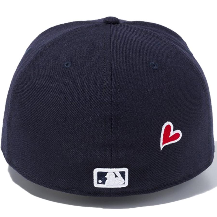 59FIFTY ニューエラ 5950キャップ ホワイトロゴ レッドハート 