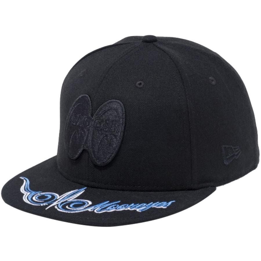 59FIFTY ムーンアイズ×ニューエラ 5950キャップ ブラックロゴ 59FIFTY ムーンアイズ×ニューエラ 5950キャップ ブラックロゴ