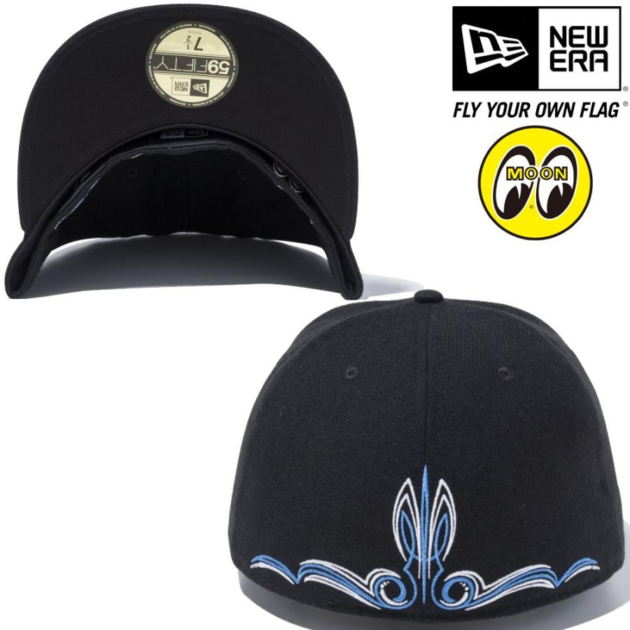 59FIFTY ムーンアイズ×ニューエラ 5950キャップ ブラックロゴ 59FIFTY ムーンアイズ×ニューエラ 5950キャップ ブラックロゴ