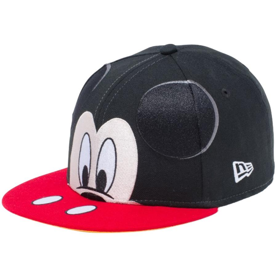 ディズニー ニューエラ 950キッズ スナップバック キャップ ミッキーマウス ビッグフェイス ブラック Disney New Era 950 Kids Mickey Mouse Big Face N ネット通販 C I O 通販 Yahoo ショッピング