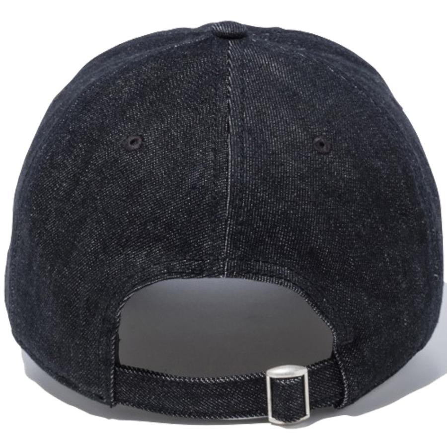 ニューエラ 9THIRTY キャップ クローズストラップ ミニロゴ ターンテーブル ブラックデニム マルチカラー ブラック New Era 9THIRTY Cap Close Strap Mini Logo｜cio｜03