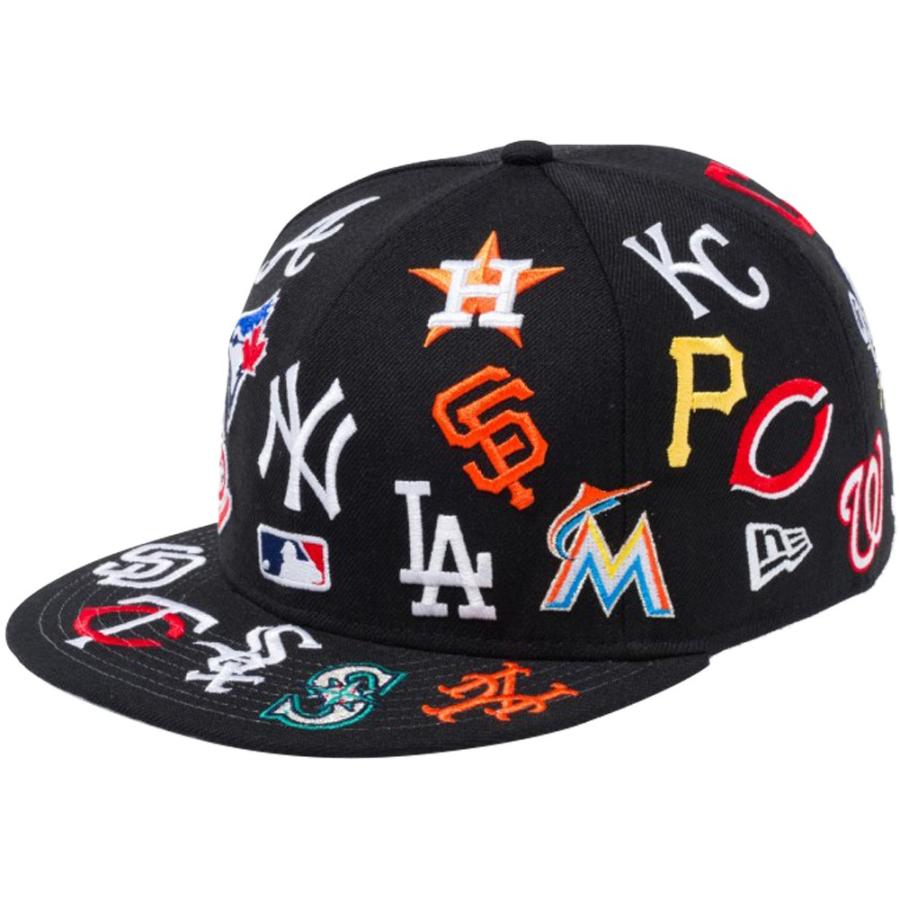 ニューエラ 950キャップ スナップバック MLBチームロゴ オールオーバー ブラック チームカラー ホワイト New Era 950 Cap  Snapback MLB Team Logo All Over : n0100104601 : ネット通販 C.I.O. - 通販 -