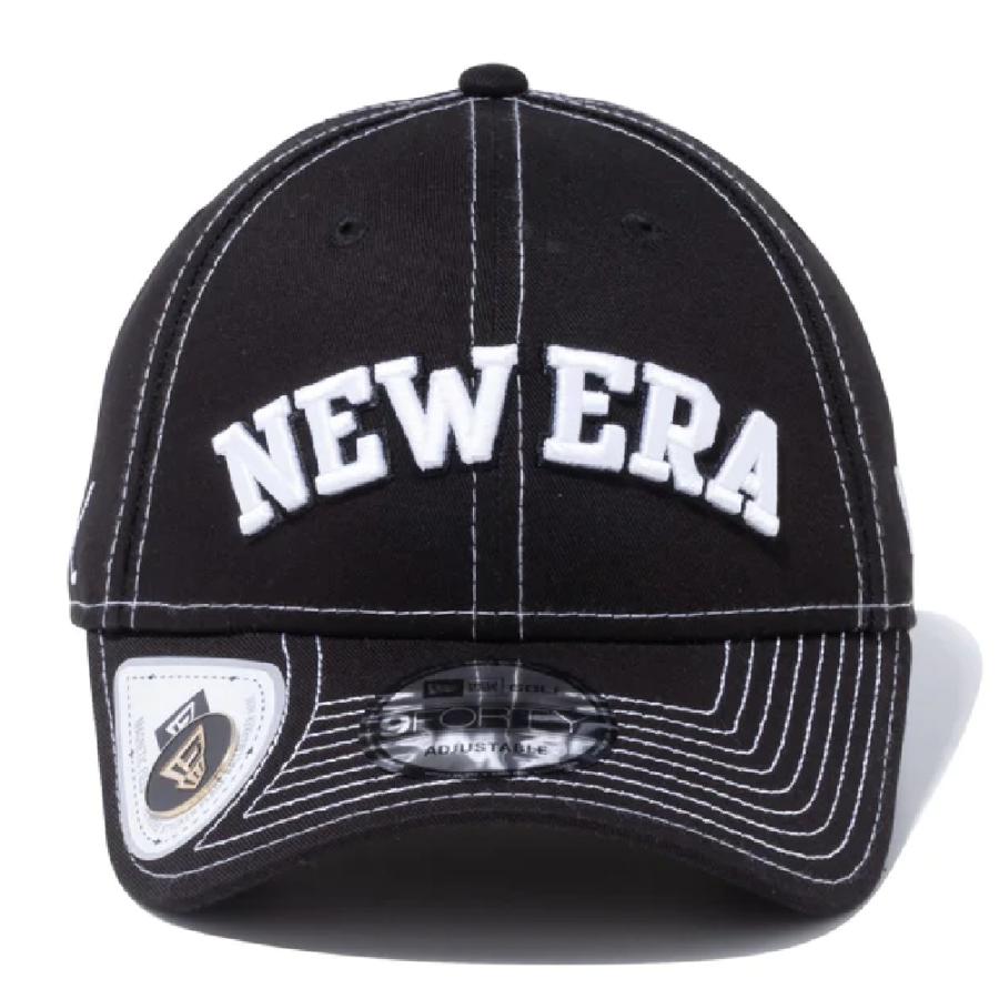 ニューエラ ゴルフ 9FORTY On Par アーチロゴ ブラック ブラック 1個 New Era GOLF 940 OP CTN BLK WHI 23J NONE OSFM｜cio｜04