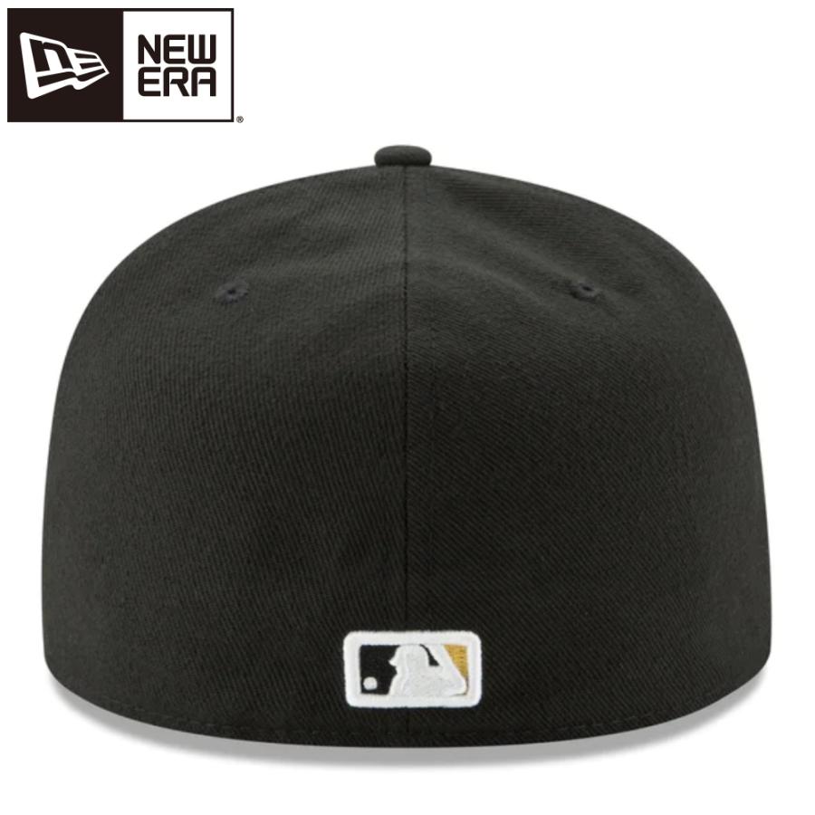 ニューエラ 59FIFTY MLBオンフィールド ピッツバーグ・パイレーツ オルタネイト ブラック スノーホワイト New Era ACPERF PITPIR ALT 23J PITTSBURGH PIRATES｜cio｜02