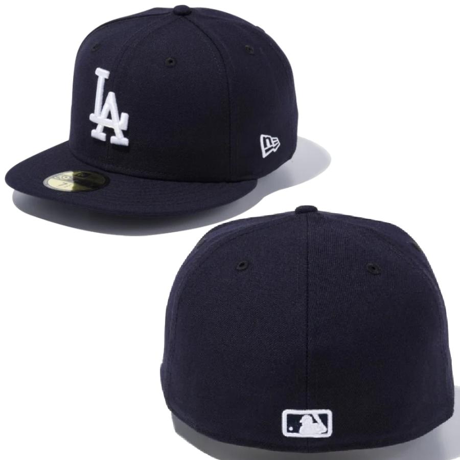 59FIFTY ニューエラ ロサンゼルス・ドジャース ネイビー ホワイト 1個