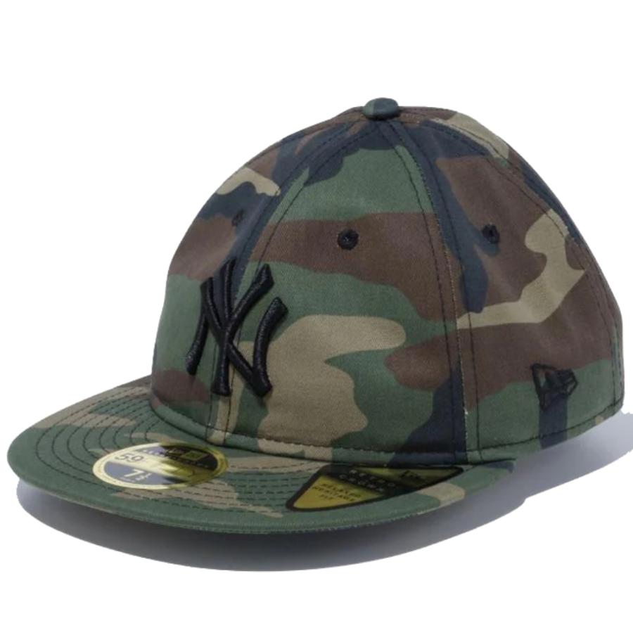 ニューエラ RC 59FIFTY ニューヨーク・ヤンキース ウッドランドカモ ブラック 1個 New Era RC5950 NEYYAN WCAMO BLK 23J NEW YORK YANKEES｜cio｜03