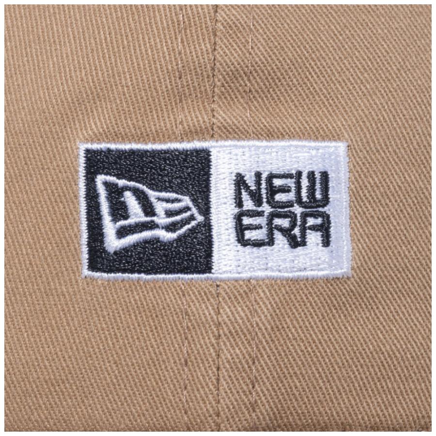 ニューエラ Youth 9TWENTY ウォッシュドコットン ハンドウォッシャブル ボックスロゴ カーキ ホワイト 1個 New Era YOUTH 920 BOX LOGO KHA BLK SWHI 23J｜cio｜08