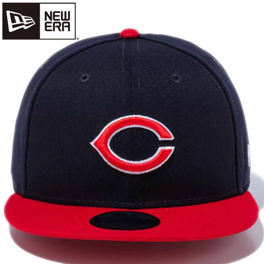 9FIFTY ニューエラ 広島東洋カープ ネイビー スカーレットバイザー 1個