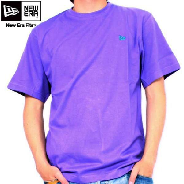 【SALE】ニューエラ S/S Tシャツ インスピ シーズナル ニューエラ フラッグ パープル/ブルー ジュエル INSP SEASONAL NE FLAG TEE Violet Purple Blue Jewel｜cio
