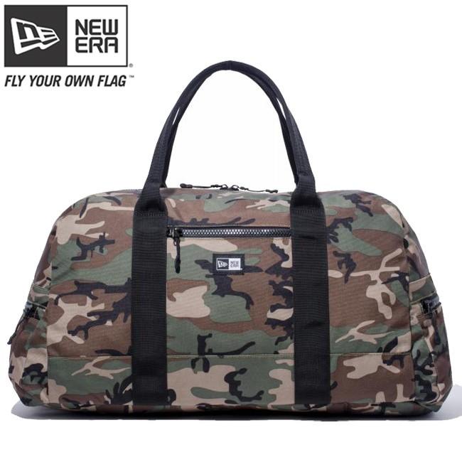 ニューエラ リバーシブルダッフル ウッドランドカモ ブラック ホワイト New Era Reversible Duffle Woodland Camo Black White｜cio