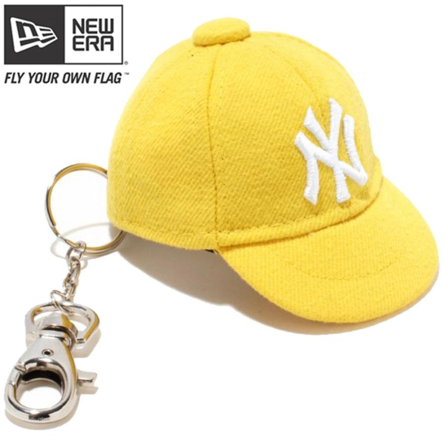 ニューエラ キャップキーホルダー ニューヨークヤンキース サイバーイエロー ホワイト New Era Cap Key Holder New York Yankees Cyber Yellow White｜cio｜02