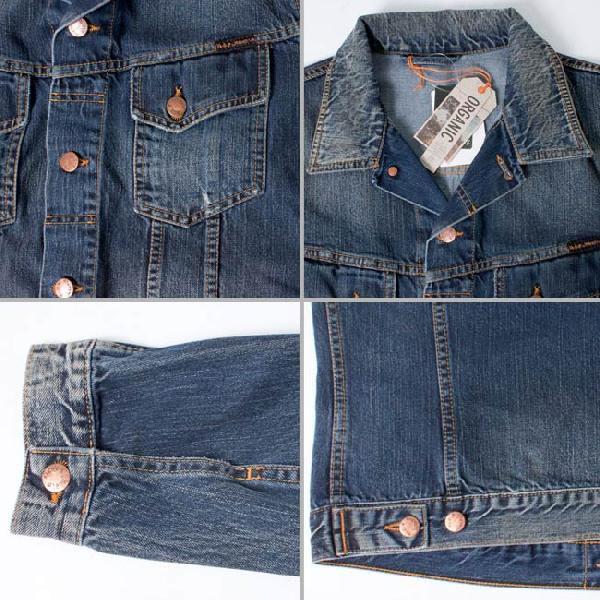 ヌーディージーンズ ジャケット テリー オーガニックストライキーデニム Nudie Jeans Terry Organic Strikey Denim｜cio｜03