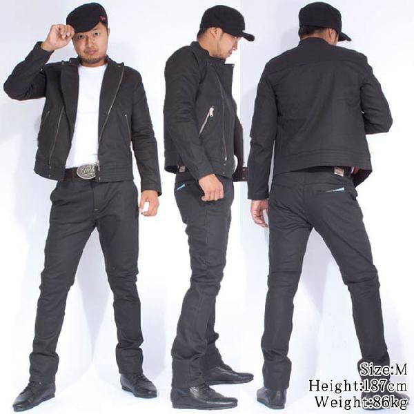 ヌーディージーンズ ジャケット ノア ヘビージップ ブラック コーテッド Nudie Jeans Noha Heavy Zip Black Coated｜cio｜02