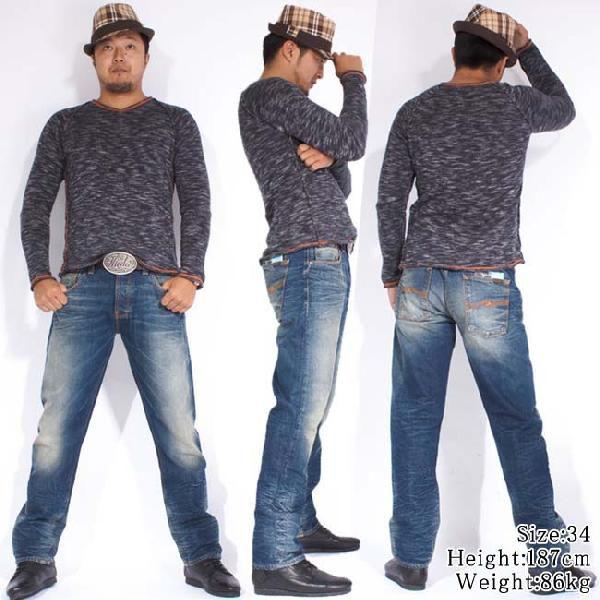 ヌーディージーンズ シャープベン オーガニックオーセンティックウォーン Nudie Jeans Sharp Bengt Organic Authentic Worn｜cio｜02