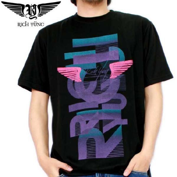 【SALE】リッチ ヤング S/S Tシャツ RY-SP10-07 ブラック RICH YUNG S/S TEE RY-SP10-07 Black｜cio