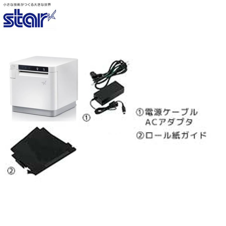 スター精密 据え置き型感熱式プリンター mCollection mC-Print3 MCP31LB WT JP WebPRNT USB Ethernet Bluetooth DK MFi Star Micronics Thermal Printer｜cio｜02