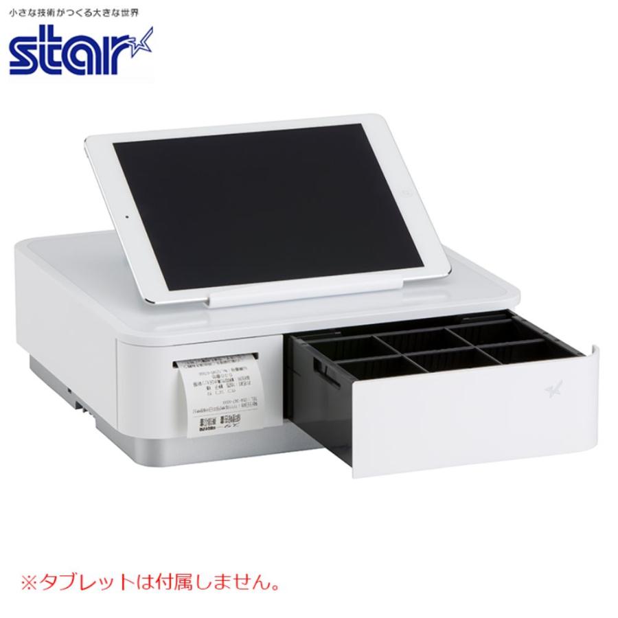 ◼️おにぎり品◼️新品未使用品　mpop POP10CBI WHT JP スター精密 キャッシュドロア一体型感熱式プリンター mCollection mPOP