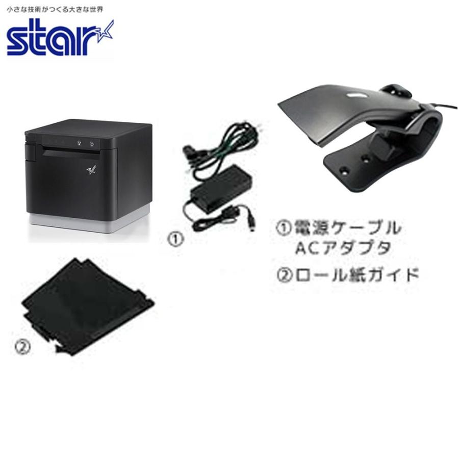 スター精密 据え置き型感熱式プリンター mCollection mC-Print3 MCP31LB BK JP セット(バーコードリーダー) WebPRNT USB Ethernet Bluetooth DK MFi | スター精密 | 01