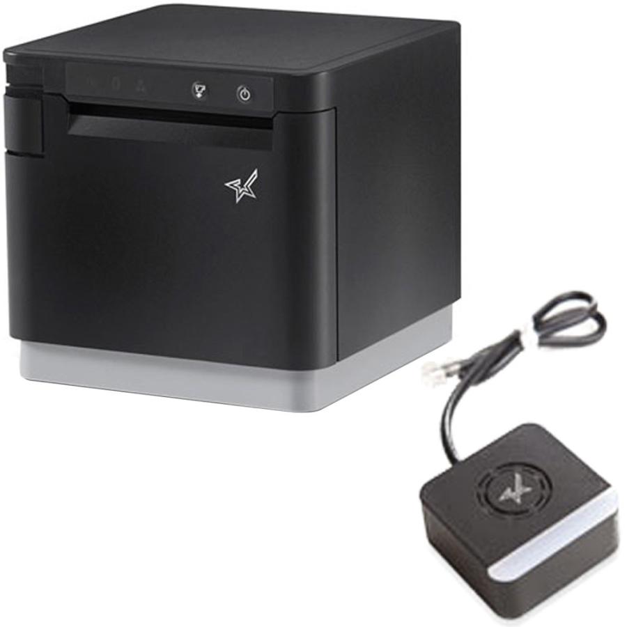 スター精密 据え置き型感熱式プリンター mCollection mC-Print3シリーズ MCP31LB BK JP セット(メロディースピーカー) WebPRNT USB Ethernet ブラック | スター精密