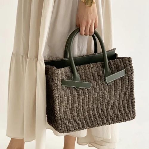 Sea 19 Pre Fall Collection かごバッグm カーキ Basket Bag Medium Khaki カゴバーキン Circle Aomori 通販 Yahoo ショッピング