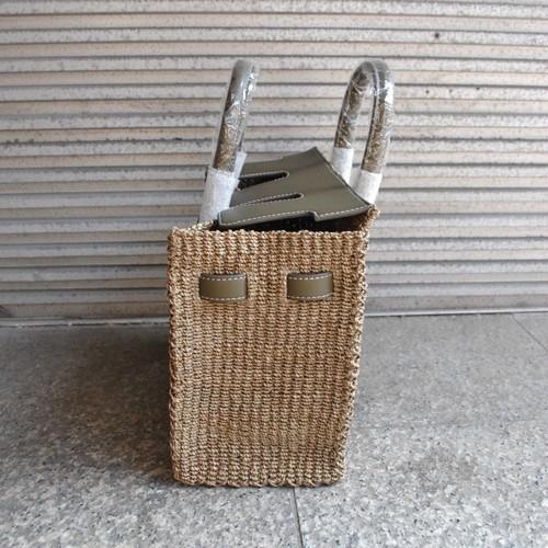 Sea 19 Pre Fall Collection かごバッグm カーキ Basket Bag Medium Khaki カゴバーキン Circle Aomori 通販 Yahoo ショッピング