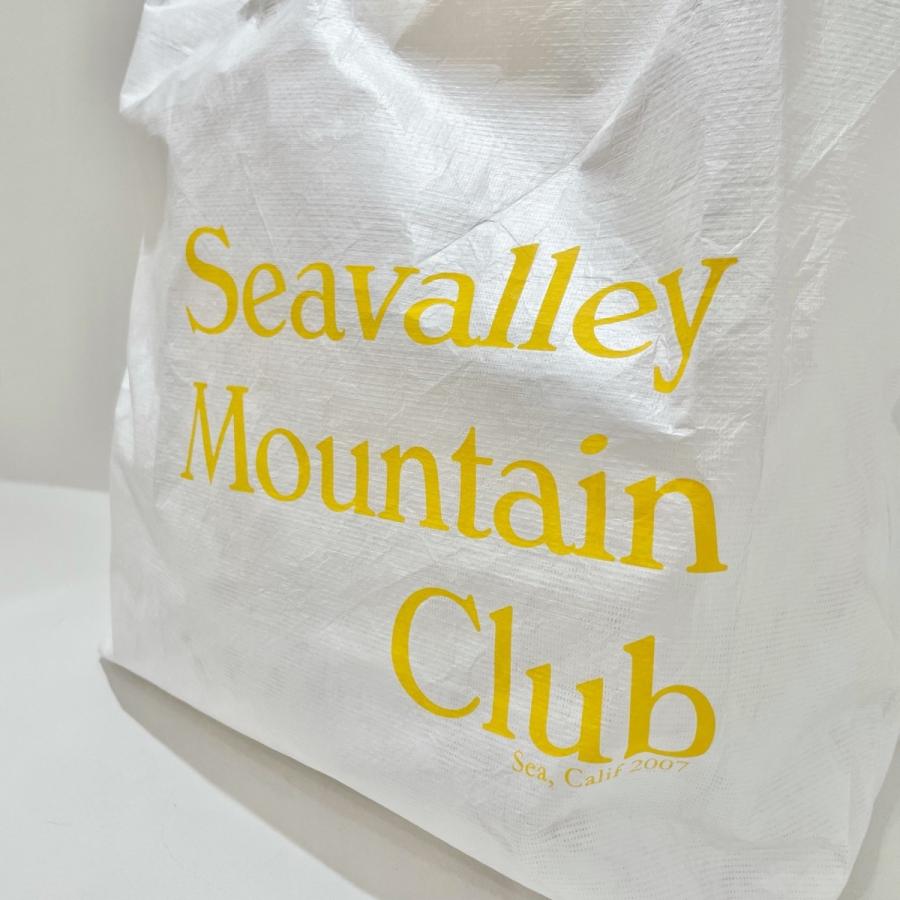 SEA(シー) “SEAVALLEY MOUNTAIN CLUB” TYVEK BAG MEDIUM YELLOW イエロー