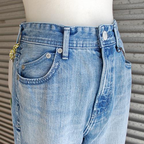 ポイント10倍】YANUK(ヤヌーク) ハイウェスト ストレートデニムパンツ