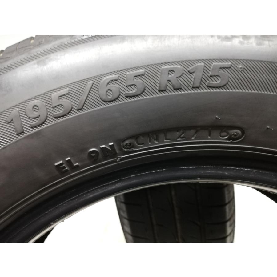 ◇本州・四国は送料無料◇ 195/65R15 ブリヂストン 16年 8山 ノア 