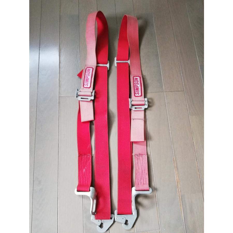 ◆本州・四国は送料無料◆ SIMPSON RACING PRODUCTS シンプソン レース シート ベルト １セット タイヤカウール | 
