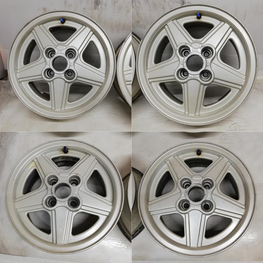 ◇本州・四国は送料無料◇ 希少品！ 14x6J SURF 2001 4H -114.3 4本 旧 