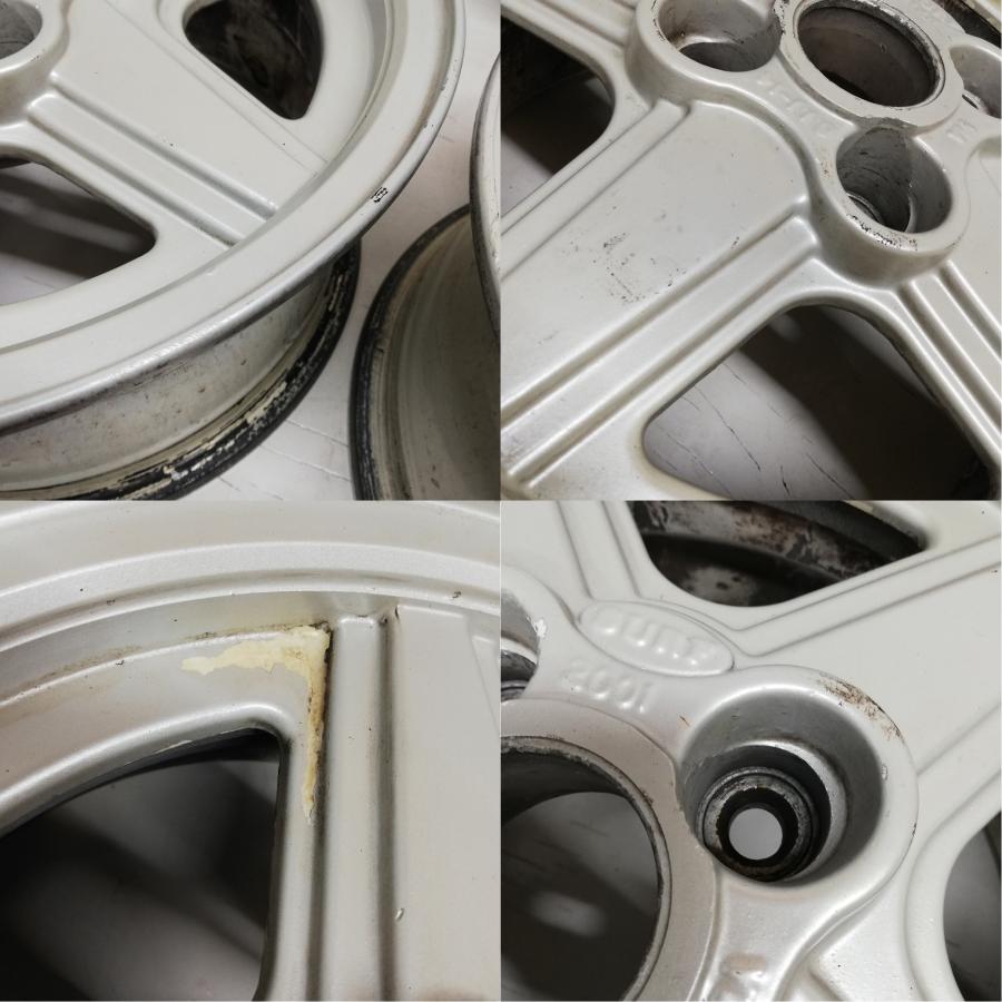 ◇本州・四国は送料無料◇ 希少品！ 14x6J SURF 2001 4H -114.3 4本 旧