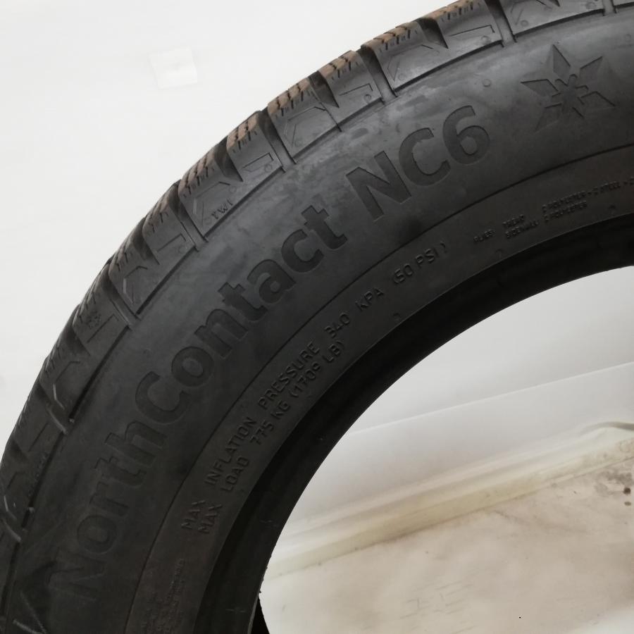 ◆本州・四国は送料無料◆ ＜希少！ スタッドレス 1本＞ 215/60R16 コンチネンタル NorthContactNC6 '19年 70〜80％ アリスト クラウンの画像