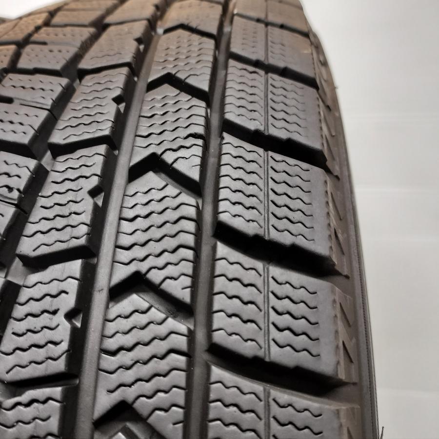 ◆本州・四国は送料無料◆ ＜希少！ スタッドレス 2本＞ 165/65R15 ダンロップ ウィンターマックス WM02 2017年製 85〜90％ ヴィッツの画像