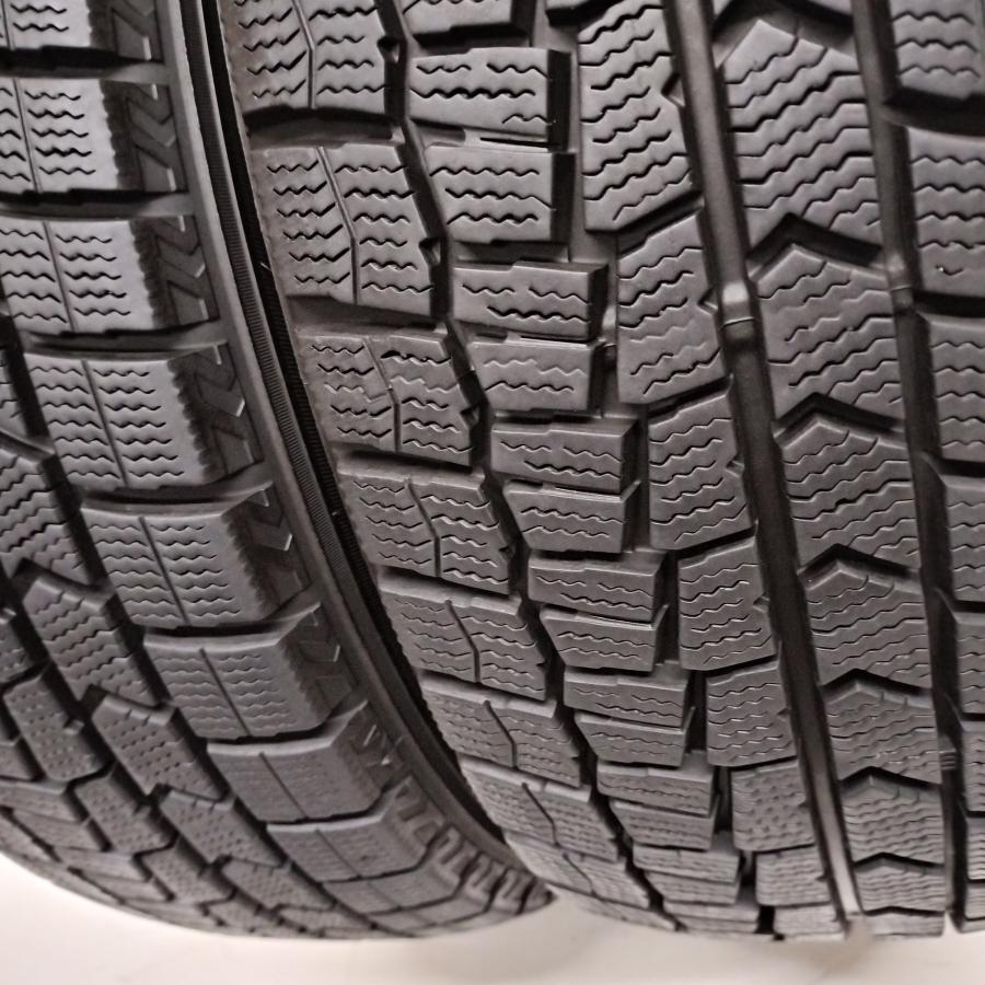 ◆本州・四国は送料無料◆ ＜希少！ スタッドレス 2本＞ 165/65R15 ダンロップ ウィンターマックス WM02 2017年製 85〜90％ ヴィッツの画像
