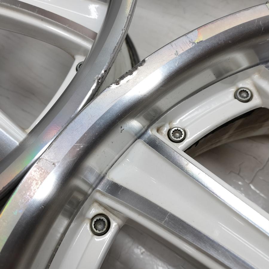 ◇配送先指定あり◇ ＜社外ホイール 4本セット＞ 19x7.5J ANHELO アネ