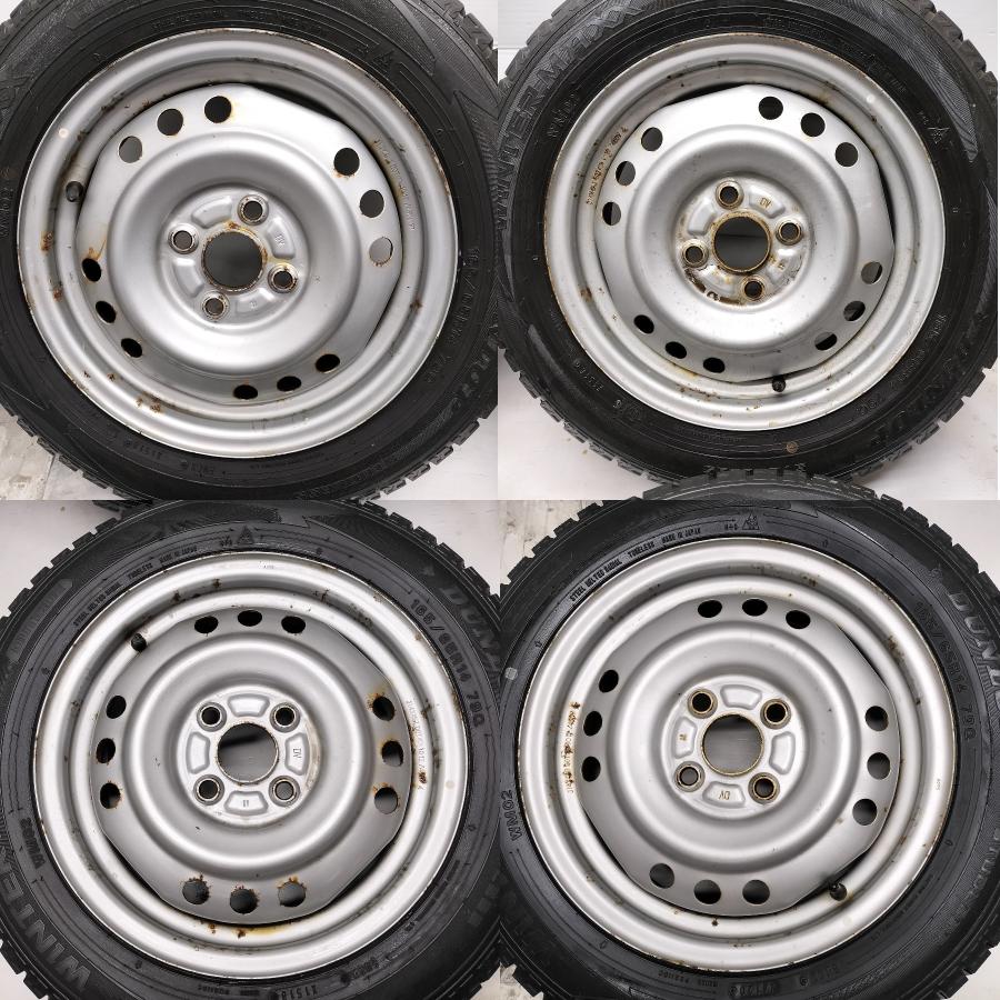 ◇本州・四国は送料無料◇ ＜スタッドレス & ホイール 4本＞ 165/65R14 