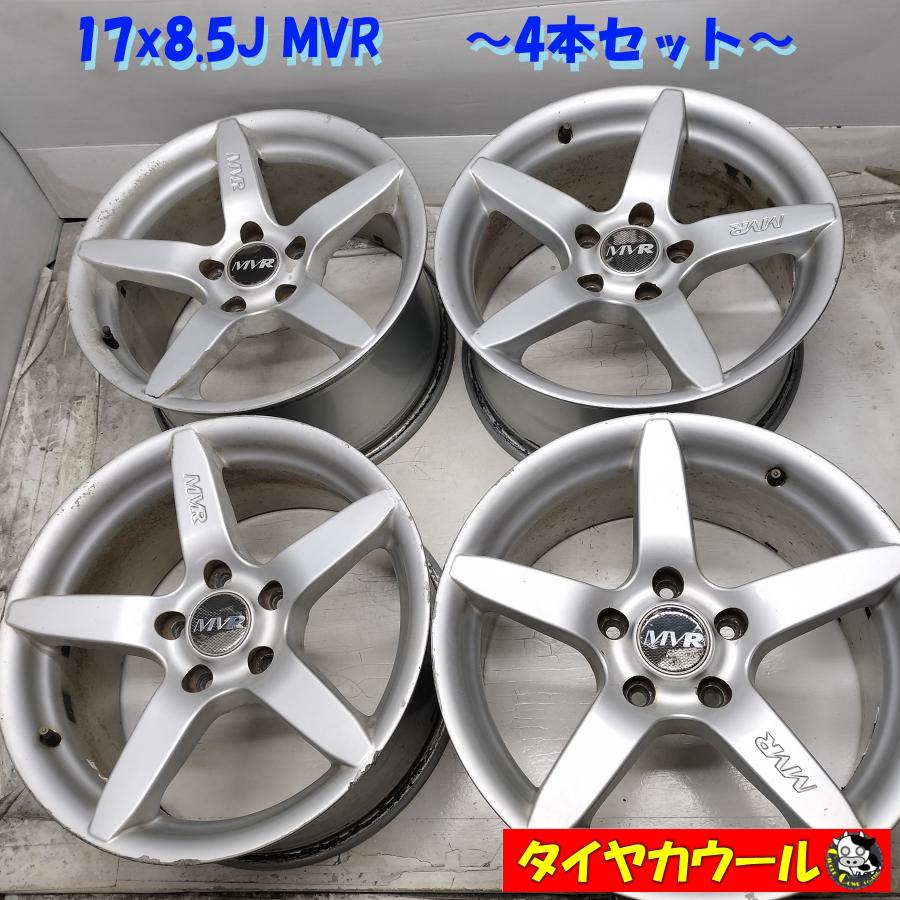 ◇配送先指定あり◇ 高級・希少！ 17x8.5J MVR 5H -120 社外品ホイール 