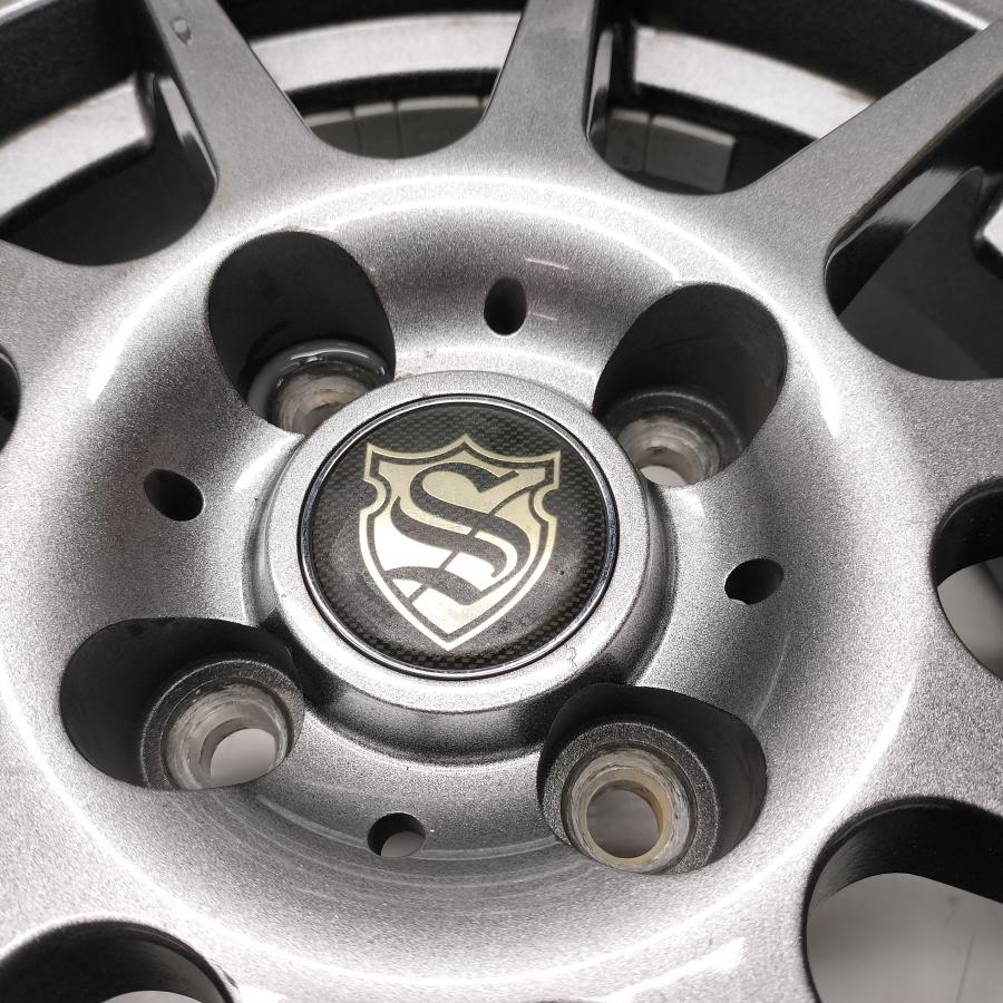 ◆本州・四国は送料無料◆ ＜ノーマル ＆ ホイール 4本＞ 175/70R14 ヨコハマタイヤ 14X5.5J Stranger 4H -100 アクア ノートの画像