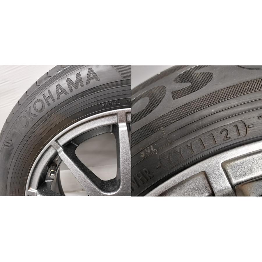 ◆本州・四国は送料無料◆ ＜ノーマル ＆ ホイール 4本＞ 175/70R14 ヨコハマタイヤ 14X5.5J Stranger 4H -100 アクア ノートの画像