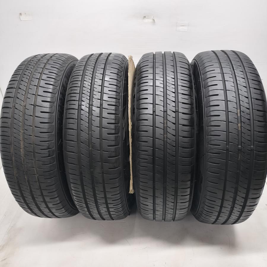 ◆本州・四国は送料無料◆ ＜ノーマル X ホイール 4本＞ 175/65R15 ダンロップ 15X6J 日産 オプション 純正 4H -100 ノート マーチの画像