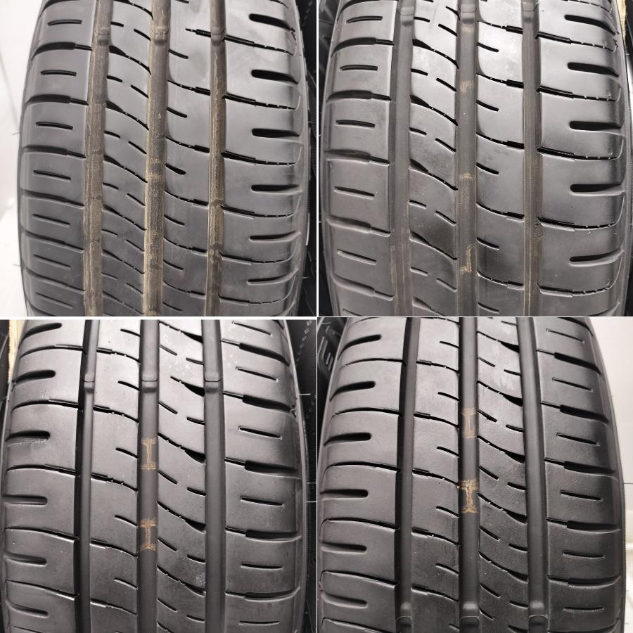 ◆本州・四国は送料無料◆ ＜ノーマル X ホイール 4本＞ 175/65R15 ダンロップ 15X6J 日産 オプション 純正 4H -100 ノート マーチの画像