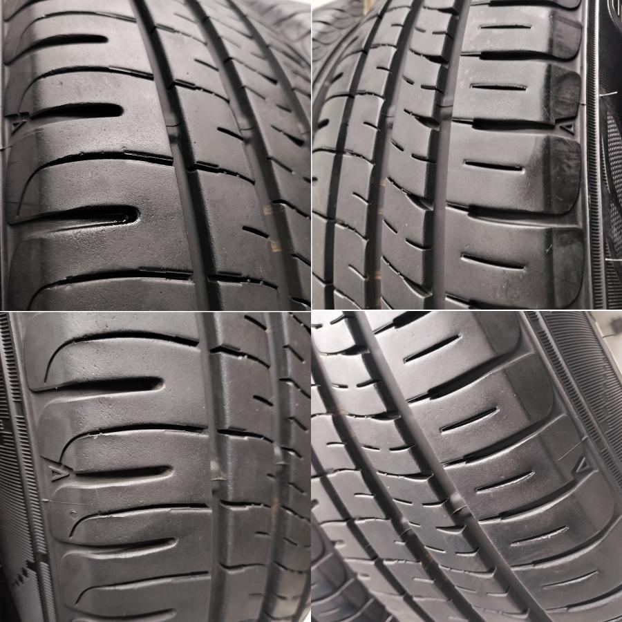 ◆本州・四国は送料無料◆ ＜ノーマル X ホイール 4本＞ 175/65R15 ダンロップ 15X6J 日産 オプション 純正 4H -100 ノート マーチの画像