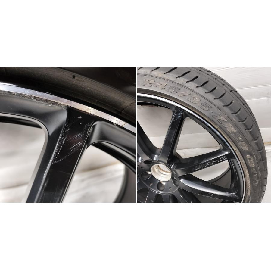 ◆配送先指定あり◆ ＜訳アリ特価！ ノーマル X ホイール 1本＞ 245/35ZR20 20x8.5J AMG メルセデスベンツ Sクラス W222 純正 5H -112の画像